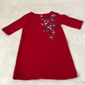 Tea Collection 3/4 sleeve girls fall dress